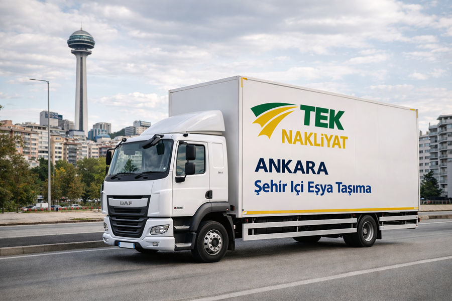 Ankara Şehir İçi Eşya Taşıma Avantajları
